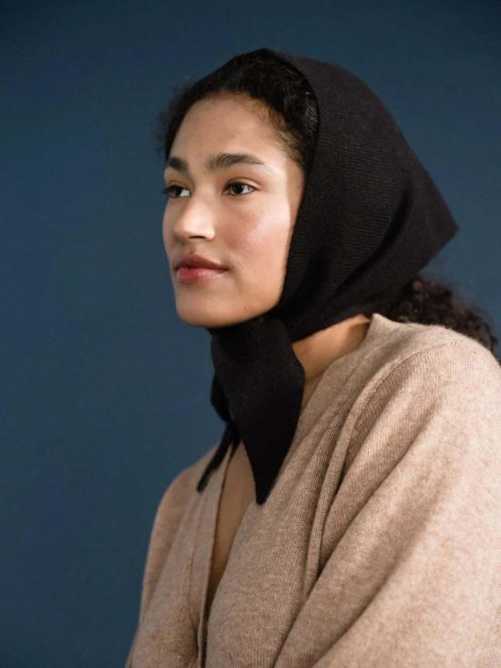  한셀 프롬 바젤 머플러/스카프 한젤 프롬 바젤 캐시미어 트라이앵글 스카프 - HANSEL FROM BASEL