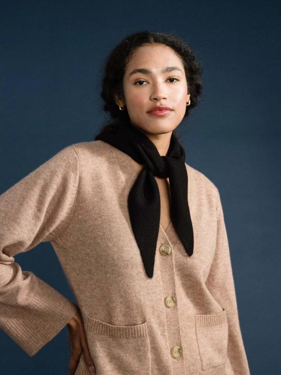  한셀 프롬 바젤 머플러/스카프 한젤 프롬 바젤 캐시미어 트라이앵글 스카프 - HANSEL FROM BASEL