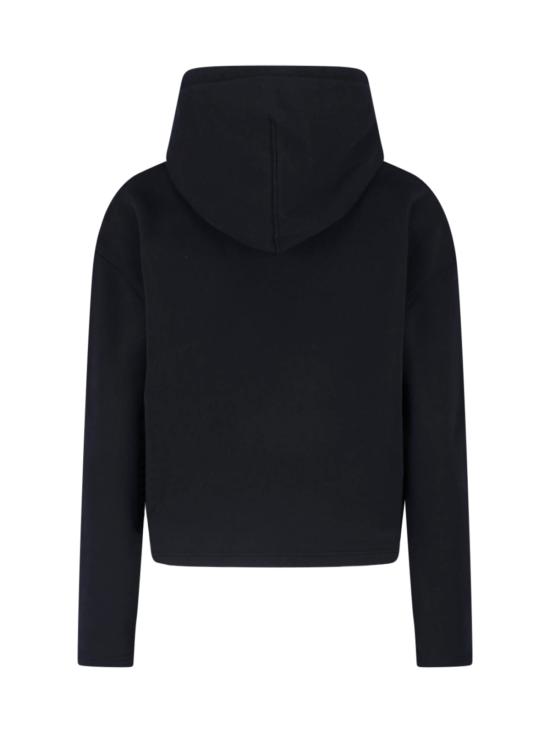  아미 ADC 콘트라스트 하트 후드 티셔츠 FSW767 730 045 Black - AMI