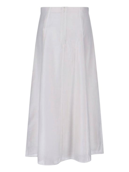 26SS 캘빈클라인 미디 스커트 LV044F607G GNA White - CALVIN KLEIN