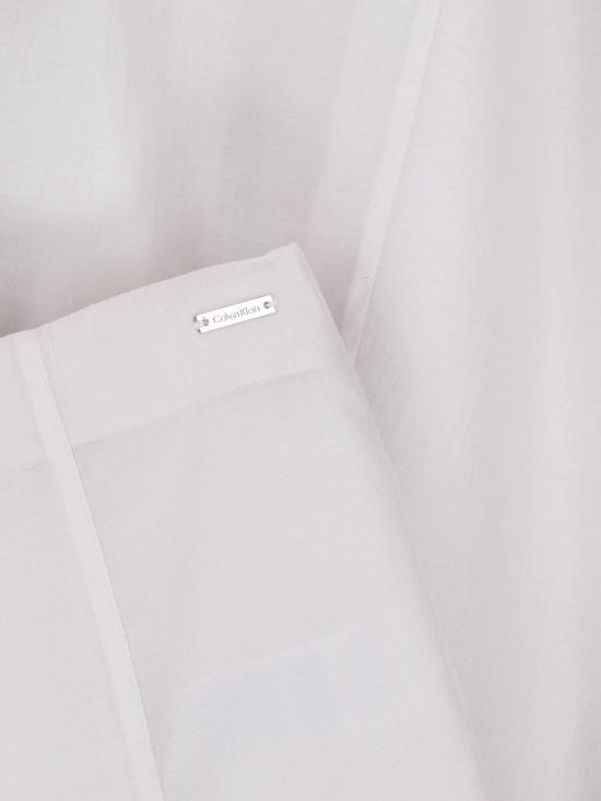 26SS 캘빈클라인 미디 스커트 LV044F607G GNA White - CALVIN KLEIN