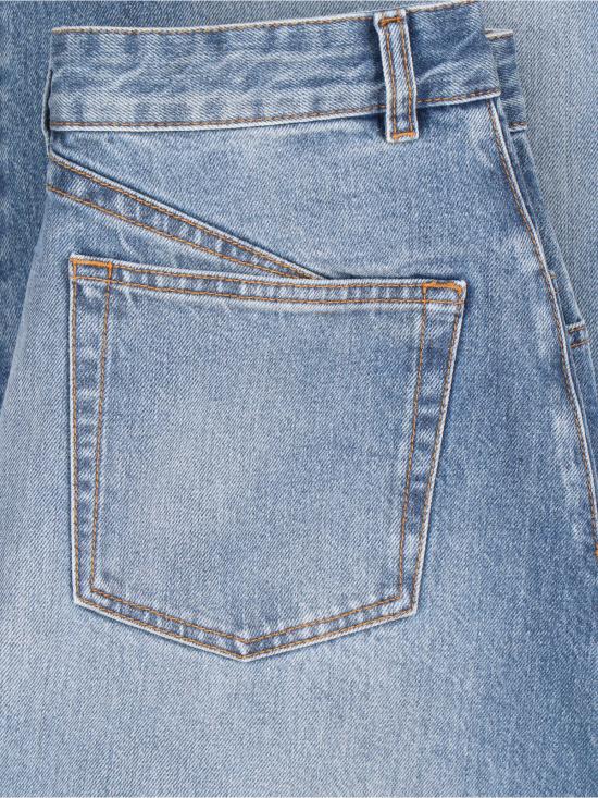 26SS 알라이아 데님 팬츠 AA9P1215D026C A56 Blue - ALAIA