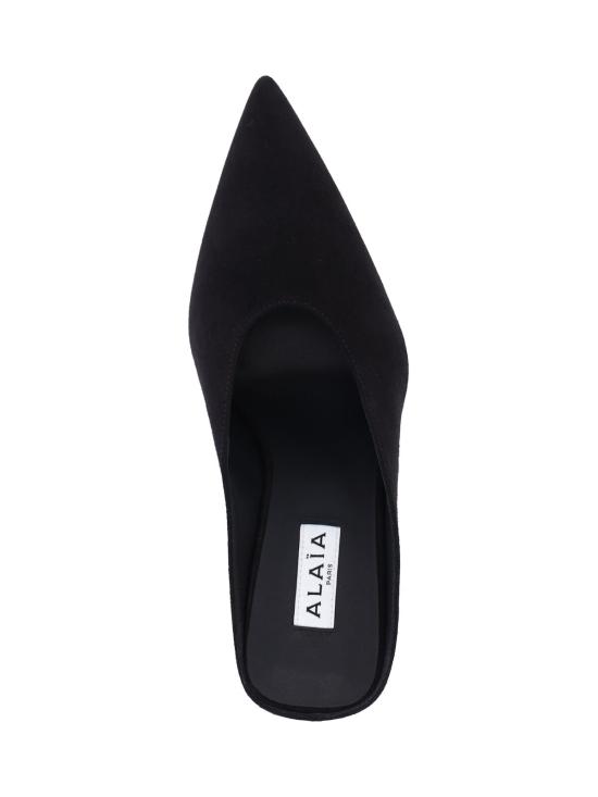 26SS 알라이아 뮬/슬리퍼 AA3M104C0H53 999 Black - ALAIA