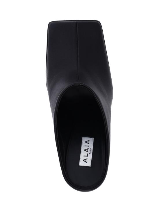 26SS 알라이아 힐/펌프스 AA3M2015I106 999 Black - ALAIA