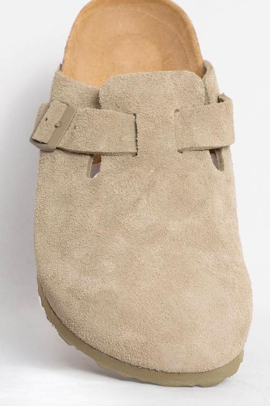 26SS 버켄스탁 보스톤 클로그 뮹 1025844 SS26 FADED KHAKI Beige - BIRKENSTOCK