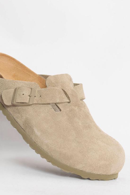 26SS 버켄스탁 보스톤 클로그 뮹 1025844 SS26 FADED KHAKI Beige - BIRKENSTOCK