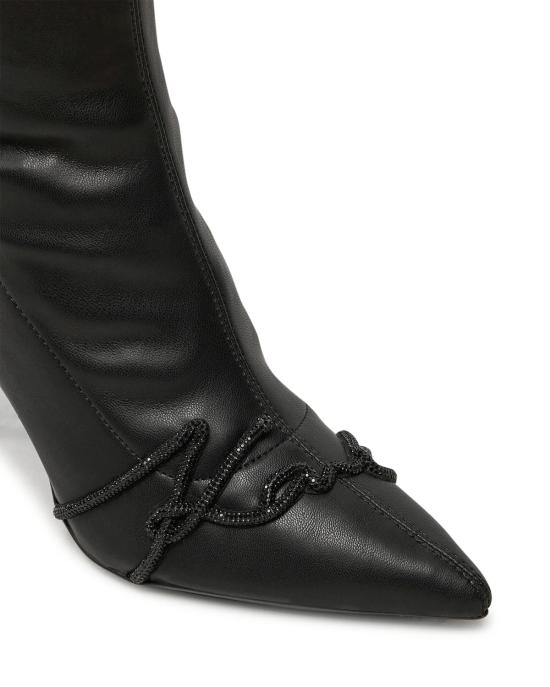  칼라거펠트 부츠 KL30994 F0X Black PU Mono NERO - KARL LAGERFELD