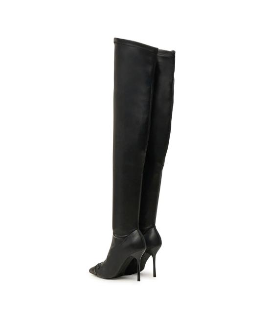  칼라거펠트 부츠 KL30994 F0X Black PU Mono NERO - KARL LAGERFELD