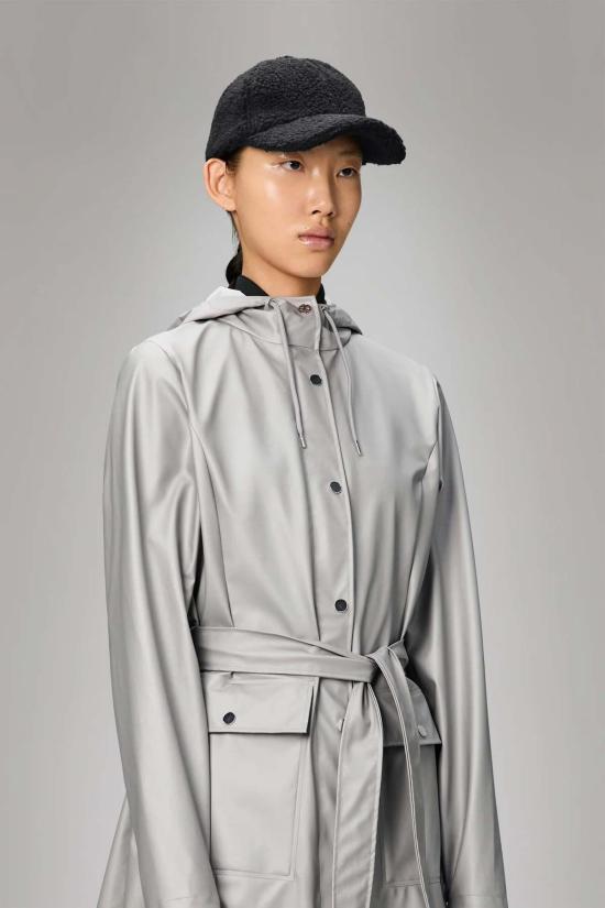  레인스 볼캡 레인즈 플리스 캡 블랙 - RAINS