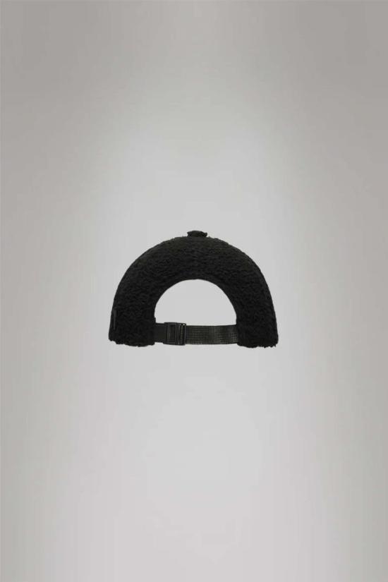  레인스 볼캡 레인즈 플리스 캡 블랙 - RAINS