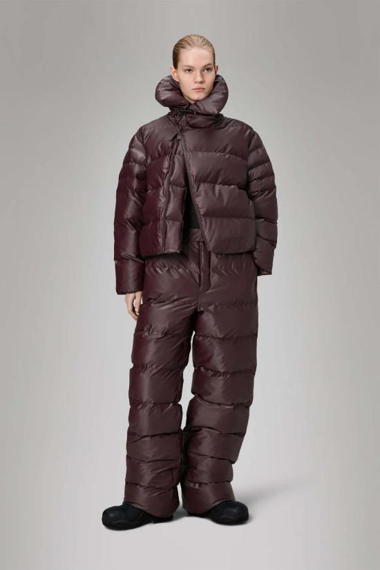  레인스 숏패딩 레인즈 알타 비전 숏 패딩 재킷 깊이 - RAINS