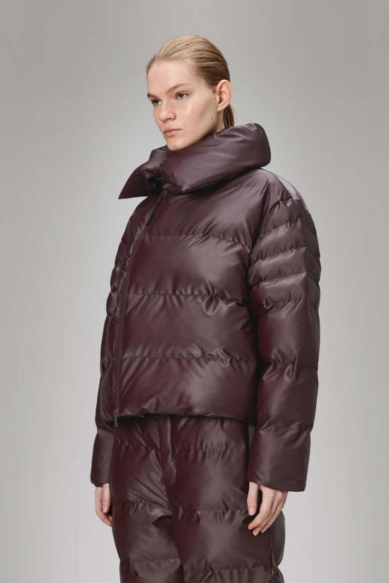  레인스 숏패딩 레인즈 알타 비전 숏 패딩 재킷 깊이