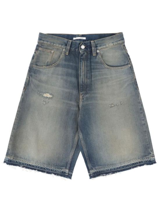  선플라워 숏팬츠 해바라기 데님 반바지