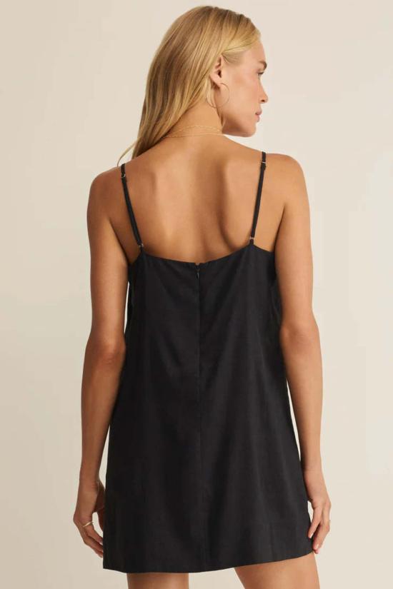  Z 서플라이 숏 원피스 Z Supply Maude 미니 드레스 블랙 - Z SUPPLY