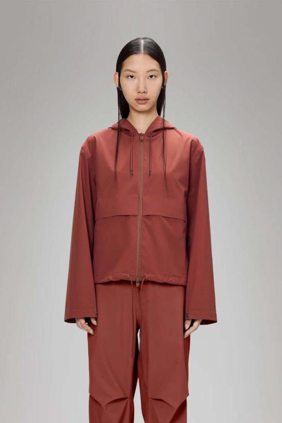  레인스 자켓 수바 하드쉘 숏 스트링 재킷 아너