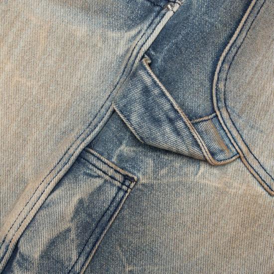  헬스타 데님 숏팬츠 카펜터 조르트 블루 - HELLSTAR