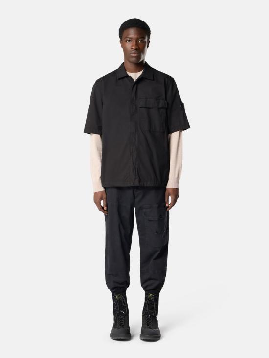 26SS 스톤 아일랜드 반팔 셔츠 L1S15 1100025 S0A10 V0029 BLACK DOM - STONE ISLAND