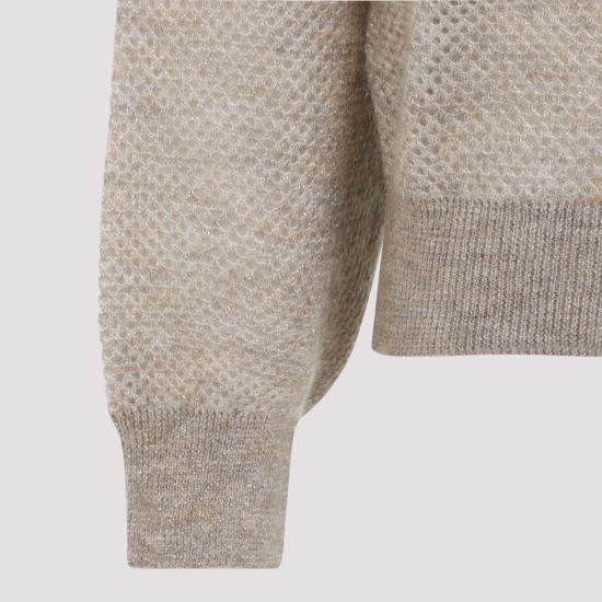 26SS 브루넬로 쿠치넬리 스웨터 MGG270510P CZA11 BEIGE - BRUNELLO CUCINELLI