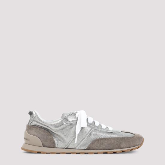 26SS 브루넬로 쿠치넬리 스니커즈 MZFAG3325P C8755 TITANIUM