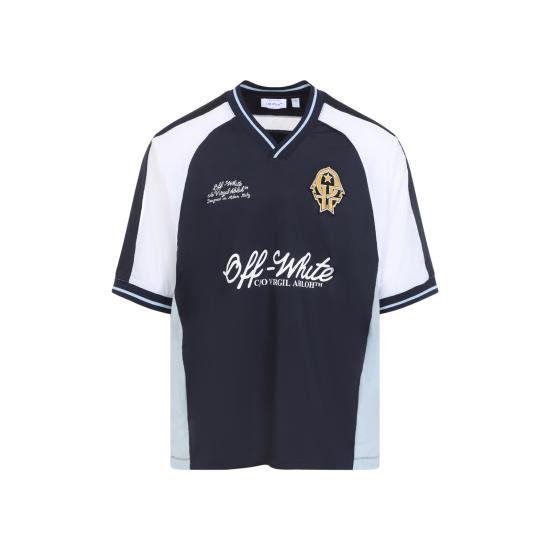 26SS 오프화이트 반팔 티셔츠 44MAD013S26J002401 NIGHT SKY - OFF WHITE