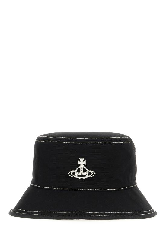 26SS 비비안웨스트우드 버킷햇 81020027W01BS N402 BLACK