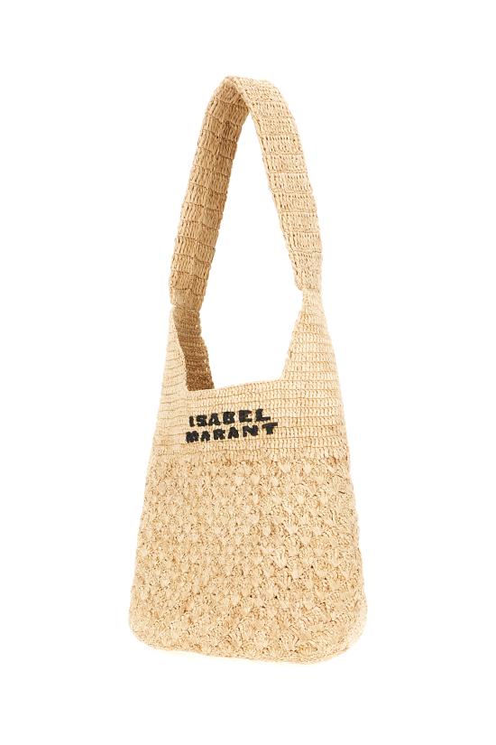 26SS 이자벨마랑 숄더백 24PPP0181FAB1X17M NABK NATURAL BLACK - ISABEL MARANT