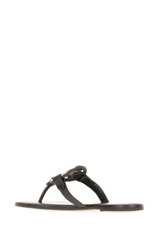 26SS 토리버치 뮬/슬리퍼 179249 208 COCOA SILVER - TORY BURCH