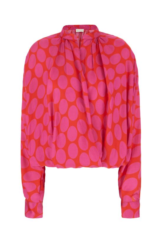 26SS 드리스 반 노튼 셔츠 2610107443017 304 FUCHSIA