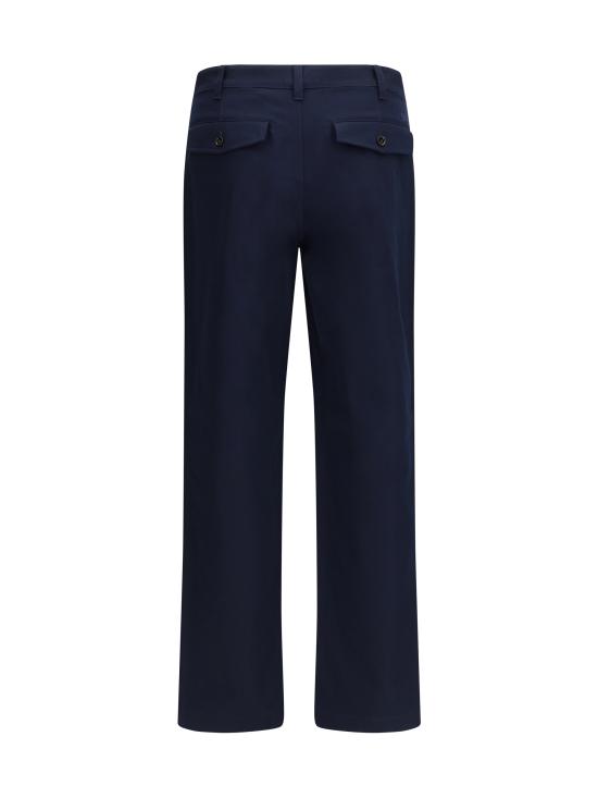 26SS 버버리 스트레이트 팬츠 8126459 A1222 BLUE - BURBERRY