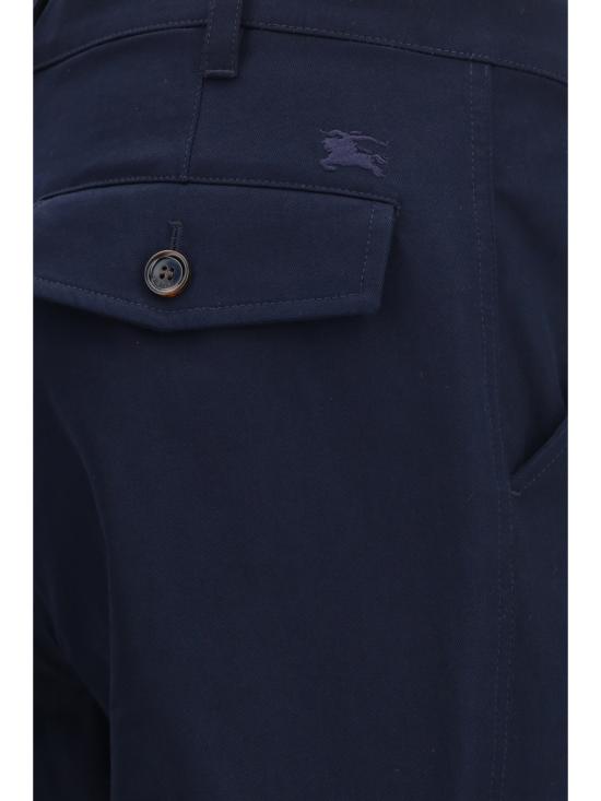 26SS 버버리 스트레이트 팬츠 8126459 A1222 BLUE - BURBERRY