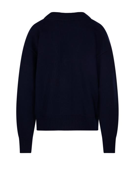 26SS 아미 울 드 하트 가디건 UKC380 KN0156 A116 INK ECRU - AMI