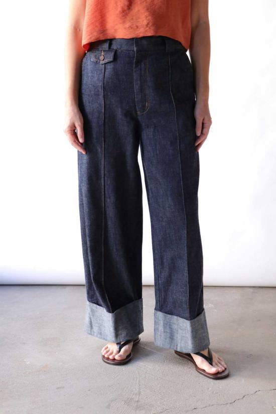  레이첼 코미 데님 팬츠 메인 팬츠 - RACHEL COMEY