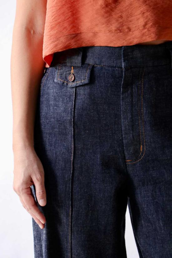  레이첼 코미 데님 팬츠 메인 팬츠 - RACHEL COMEY