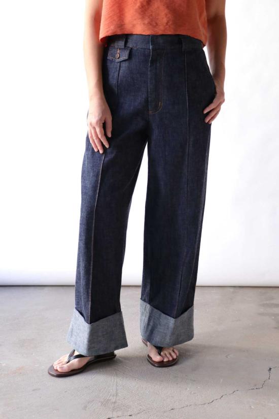  레이첼 코미 데님 팬츠 메인 팬츠 - RACHEL COMEY