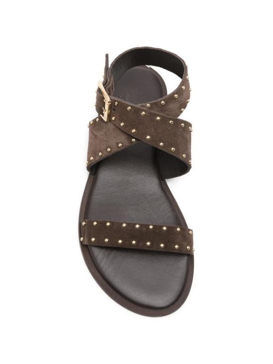 26SS 테라스 샌들 2216 CAMOSCIOPEPE Brown - THERA'S
