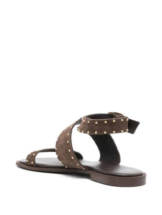 26SS 테라스 샌들 2216 CAMOSCIOPEPE Brown - THERA'S