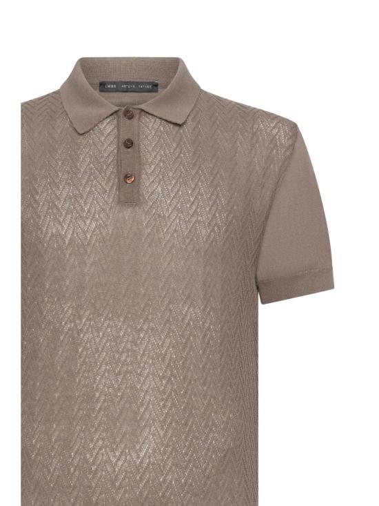 26SS 로우브랜드 폴로 티셔츠 LM26015 M063 Beige - LOW BRAND