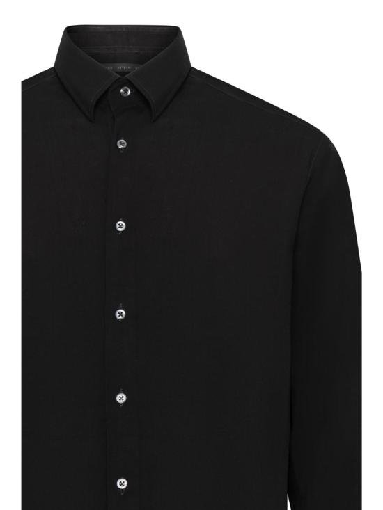 26SS 로우브랜드 긴팔 셔츠 LC26001 D001 Black - LOW BRAND