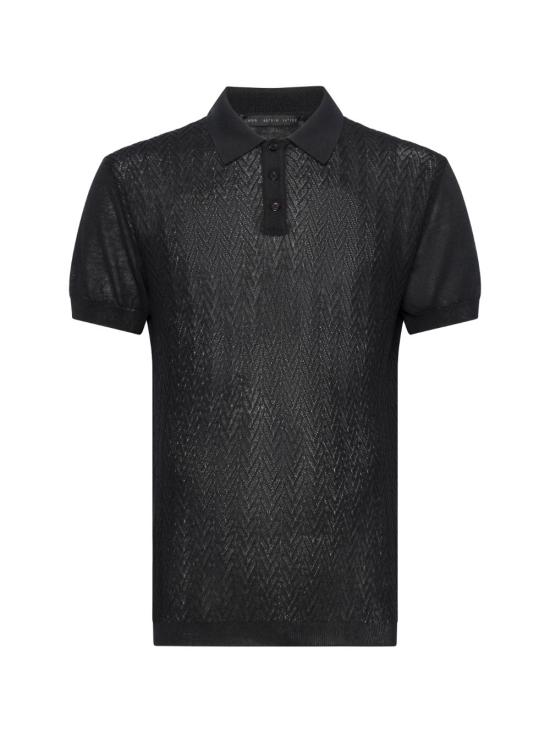 26SS 로우브랜드 폴로 티셔츠 LM26015 D001 Black