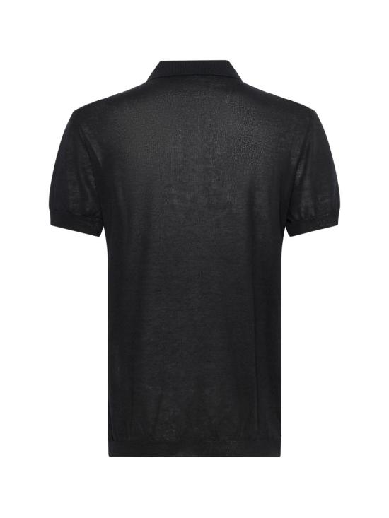 26SS 로우브랜드 폴로 티셔츠 LM26015 D001 Black - LOW BRAND