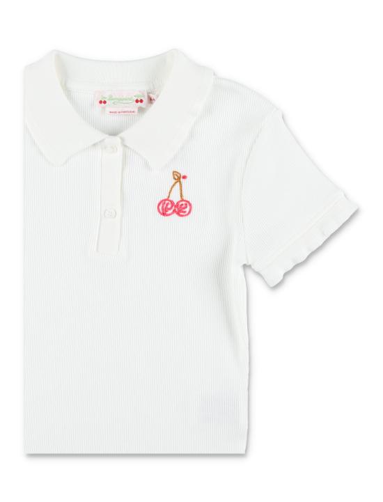 26SS [키즈] 봉쁘앙 티셔츠 S06GTSK00018 102 MILK WHITE - BONPOINT