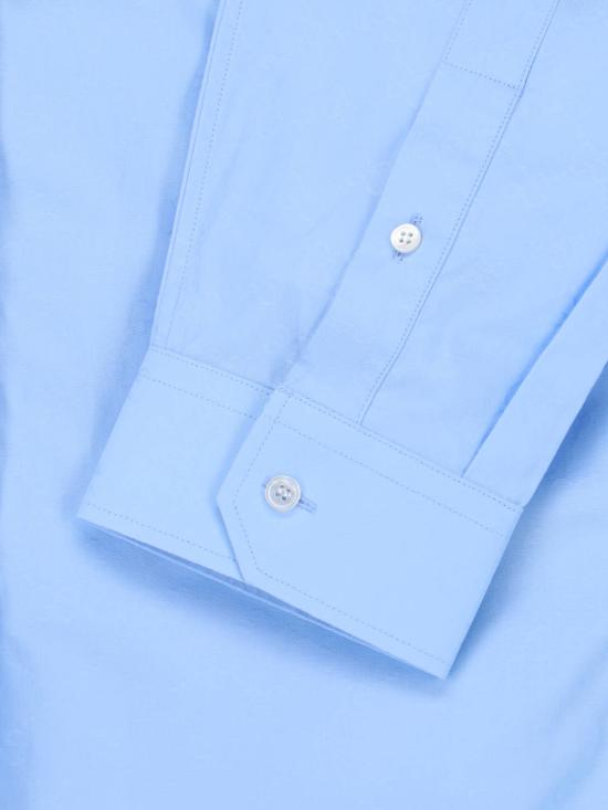 26SS 구찌 GG 코튼 포플린 셔츠 860785 ZAUO8 4774 Blue - GUCCI
