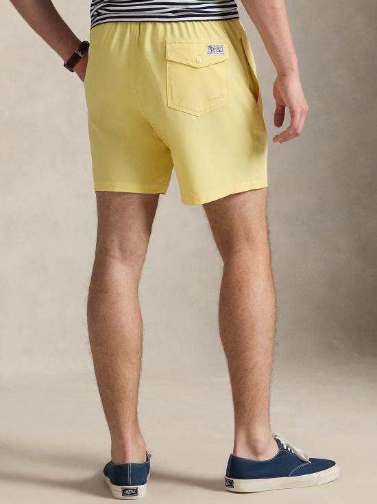 26SS 폴로 랄프로렌 포니 자수 스윔 쇼츠 710957782 504 YELLOW - POLO RALPH LAUREN