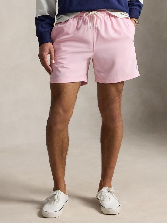 26SS 폴로 랄프로렌 포니 자수 스윔 쇼츠 710957782 511 PINK - POLO RALPH LAUREN