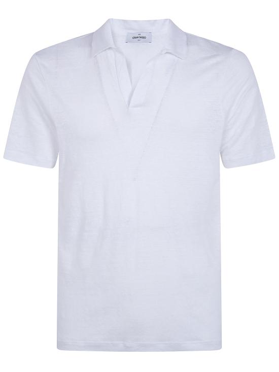 26SS 그랑싸쏘 폴로 티셔츠 60160 96803 250 WHITE