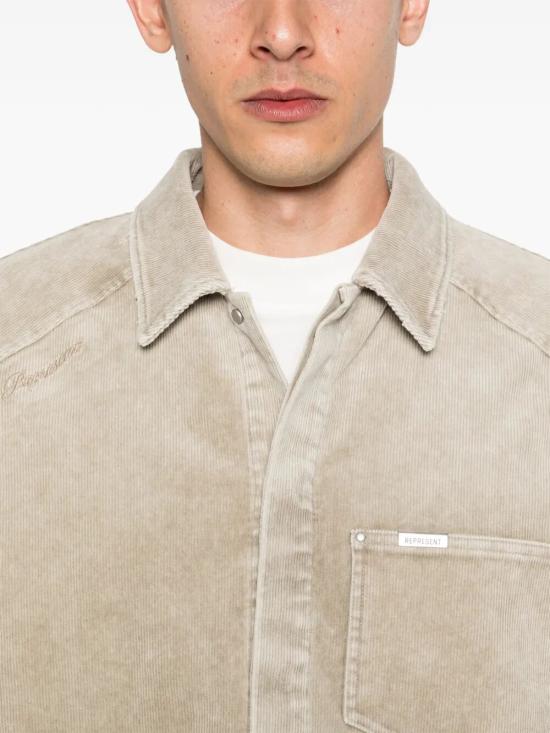 26SS 리프레젠트 긴팔 셔츠 MLM100460 VINTAGE KHAKI - REPRESENT
