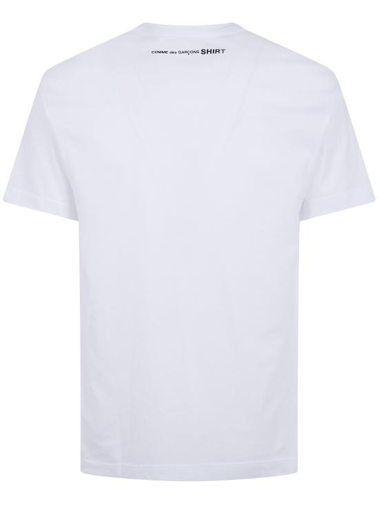 26SS 꼼데가르송 반팔 티셔츠 FQ T032 WHITE - COMME DES GARCONS