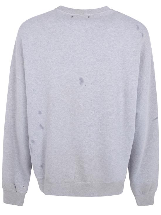 26SS 골든구스 긴팔 티셔츠 GUP02175 P002409 60513 60513 ALLUMINIUM MELANGE GRAY - GOLDEN GOOSE