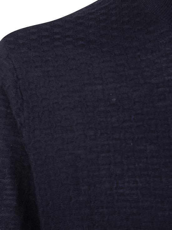 26SS 엠포리오 아르마니 스웨터 EM004602 AF23553 FC040 BLACK HONEY - EMPORIO ARMANI