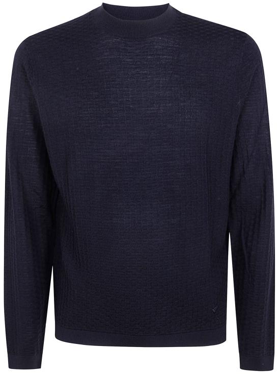 26SS 엠포리오 아르마니 스웨터 EM004602 AF23553 FC040 BLACK HONEY